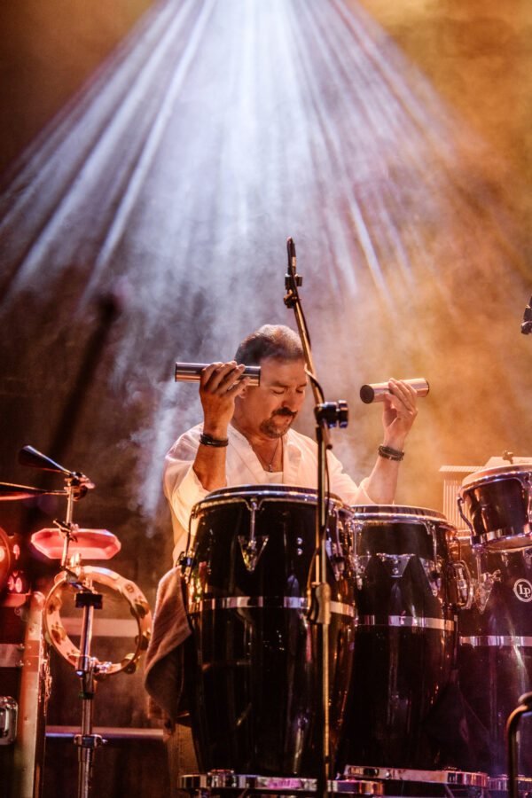 The Rick Lewis Band percussionist
